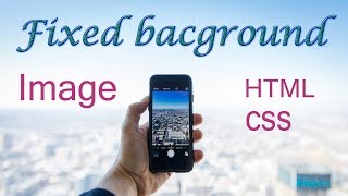 Celebrity Fixed background image on scrolling web page in html and css | web zone Wealth