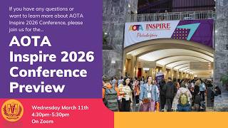 AOTA INSPIRE 2026 Conference Preview