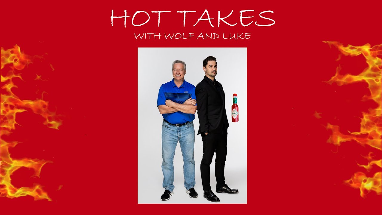 Wolf and Luke drink hot sauce