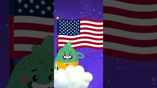 Happy Holiday! Let's Sing The American Anthem With The Kiboomers! #Shorts