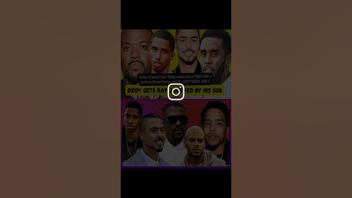 #Diddy Family Feud: Diddy makes Son's FIGHT RAY J at Chris Brown Party over DL ZESTY DIDDY TAPES.