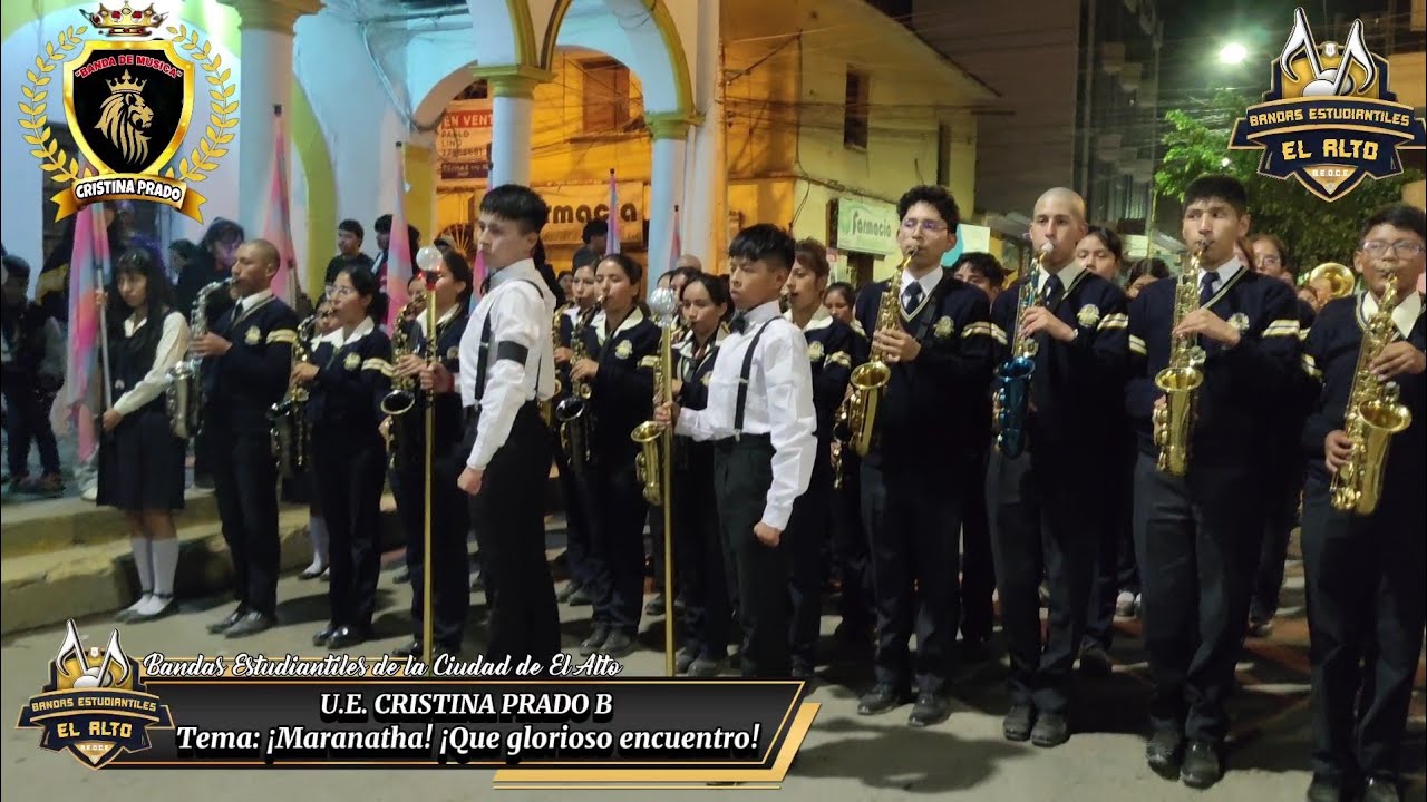 Tema: ¡Maranatha! ¡Que Glorioso encuentro!_U.E. Cristina Prado B
