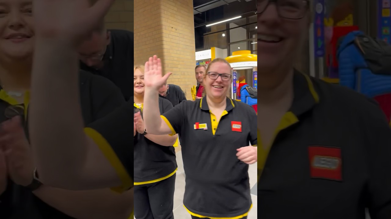 NEW LEGO STORE OPENING BE LIKE