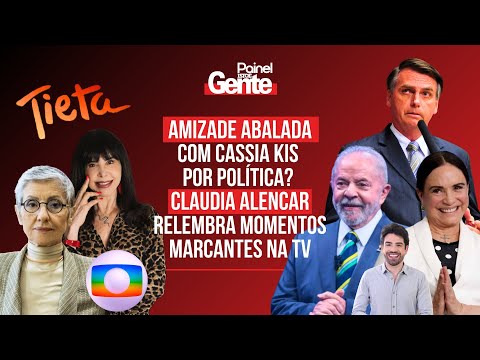 Claudia Alencar revela mágoa, recorda novelas da Globo e comenta cenário político Lula x Bolsonaro