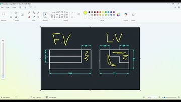 Isometric Projection in AutoCAD | Constructing Isometric View from Front & Left View