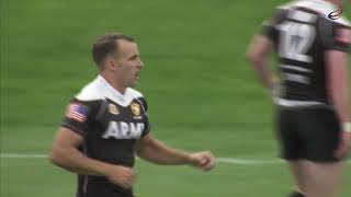 Inside Outside Stutter Step: ARMY (Andersson Sullivan) v NAVY RugbyTown 7's Pool Play 2019