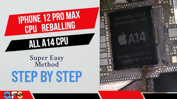 iPhone 12 Pro Max CPU Reballing