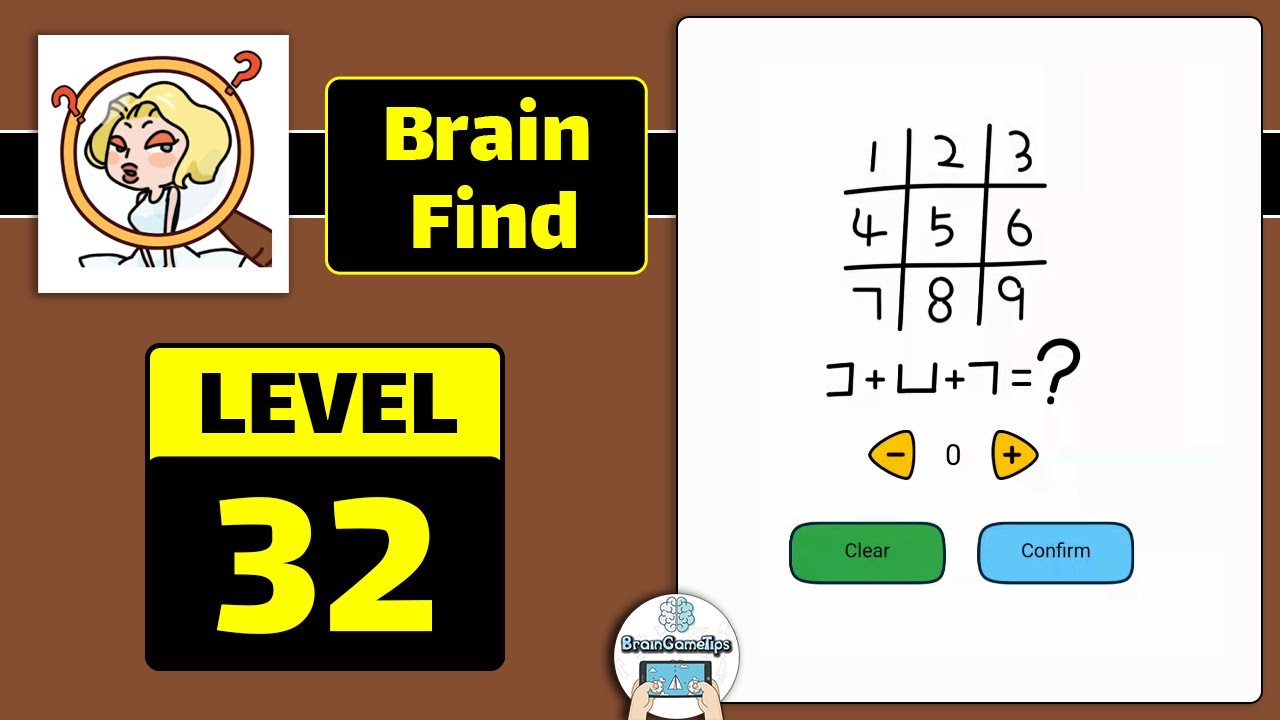 Brain Find - Riddles&Find clue - Level 32 Solution