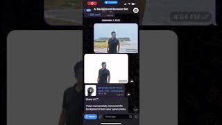 Telegram Photo Background Remover bot