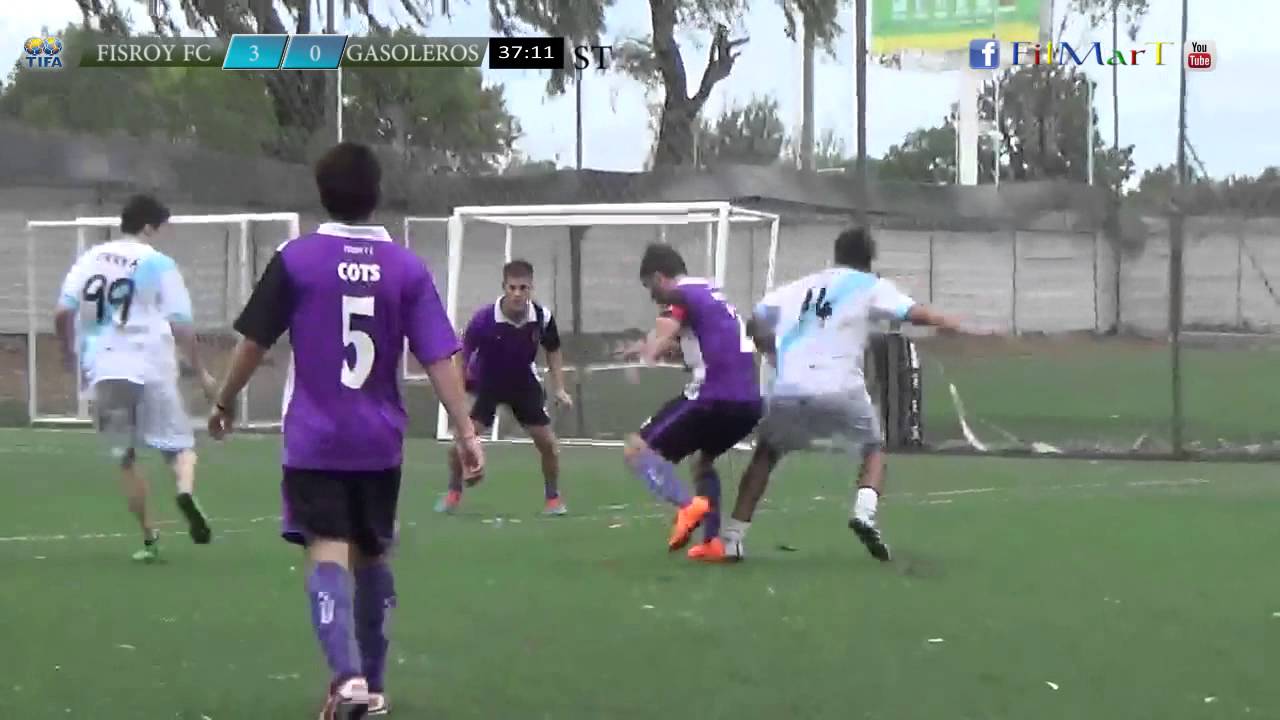 5 FISROY FC vs GASOLEROS 1 amistoso -- 8/02/2016