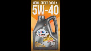 Универсальное масло - Mobil Super 3000 X1 5W-40 #shorts