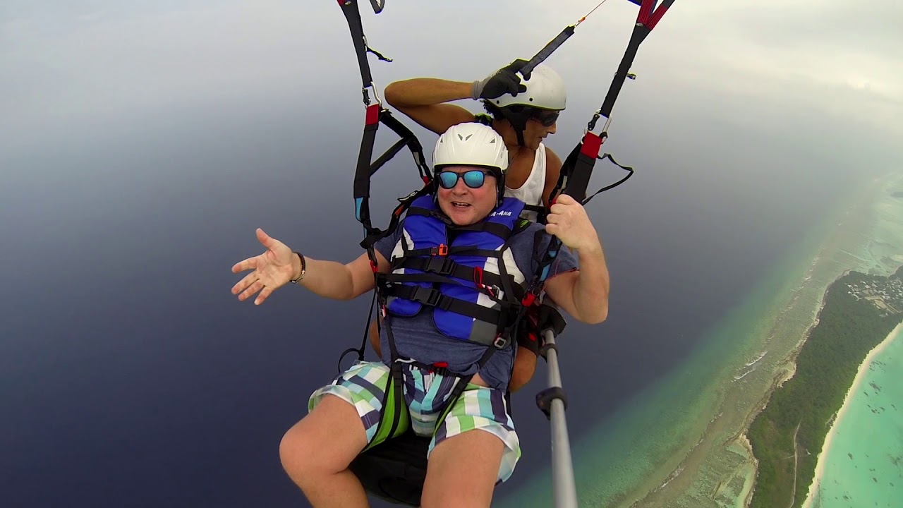 TANDEM PARAGLIDING-FULHADHOO.BAA ATOLL