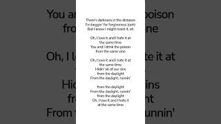 Running from the daylight #lyrics