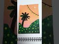 orange sky #beginner #sukoon #life #painting #art #beauty #time #hardwork #love #cute #learn #dream