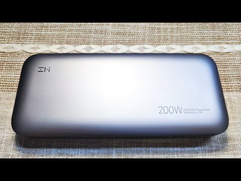 紫米20號行動電源 開箱評測 25000mAh 200W行動電源( Xiaomi ZMI Powerpack No.20 25000 Power bank QB826 Unbox And Test )