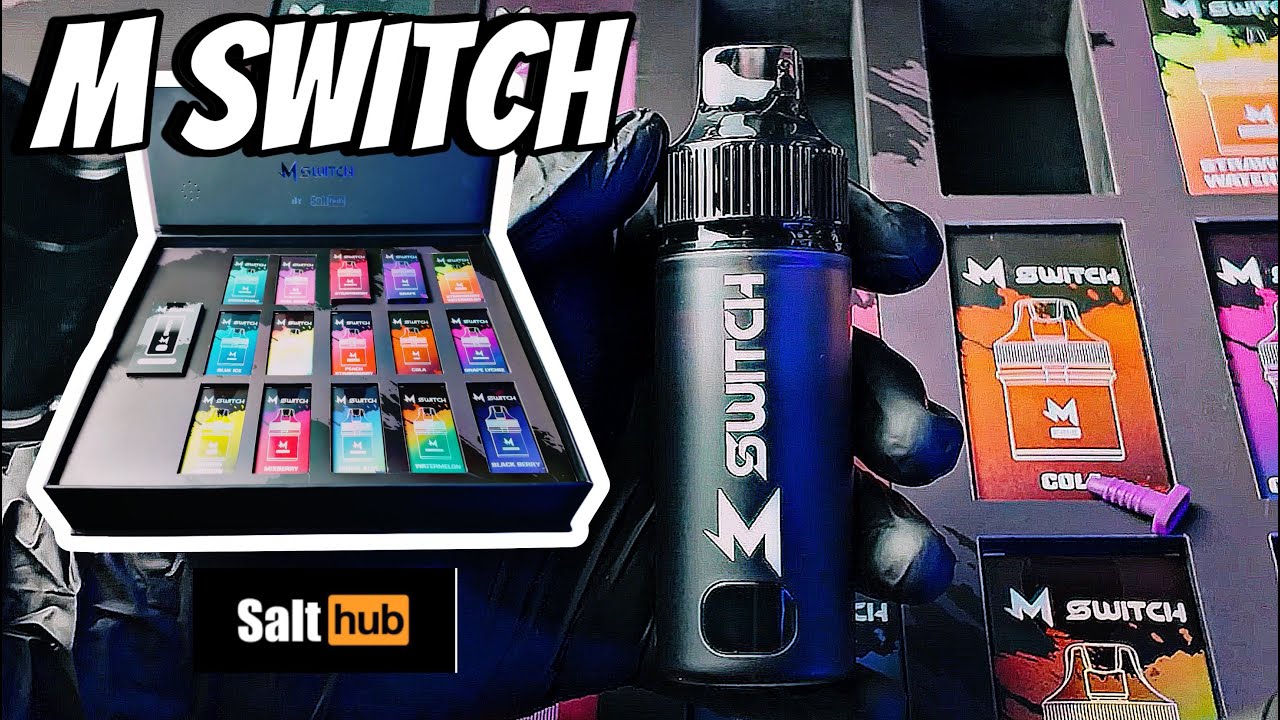 M Switch Pod M SWITCH 15K น้องใหม่จากค่าย salt hub - YouTube