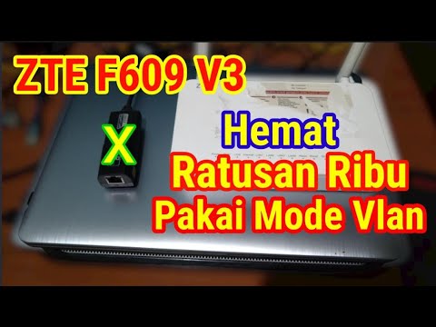 ZTE F609 V3 Mode Vlan
