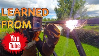 I am welding for the first time // 7018 electrodes