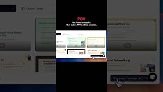 AI chart slides | PowerPoint Tutorial #Shorts