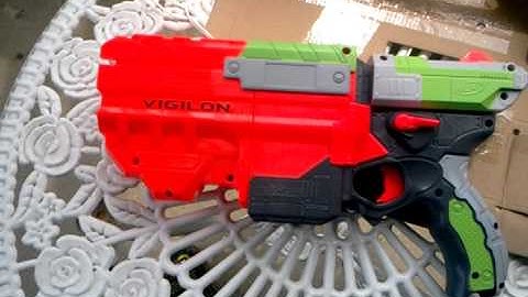 NERF Vortex Vigilon Demo FIRST SHOT