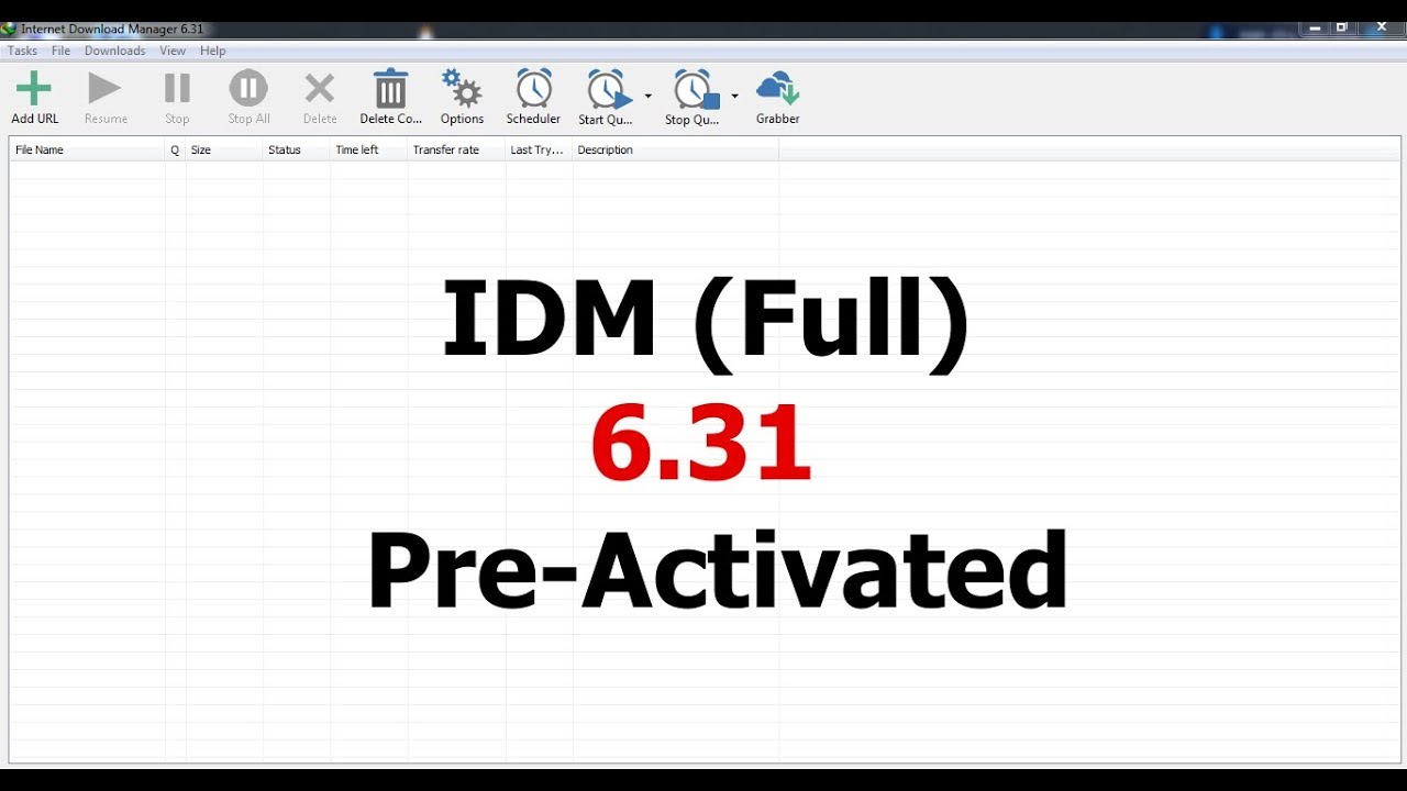 Internet Download Manager 6 31 Full Pre Activated IDM Crack 100 Internet download manager 6 31 full pre activated idm crack 100