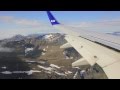 STUNNING! Landing In Tromsø with 737-800 with Scandinavian Airlines [HD]