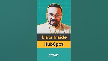 HubSpot’s Lists help you target the right contacts with the perfect message!#HubSpot #HubSpotCRM