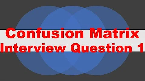 Confusion Matrix Interview Question | Precision | Recall | Accuracy
