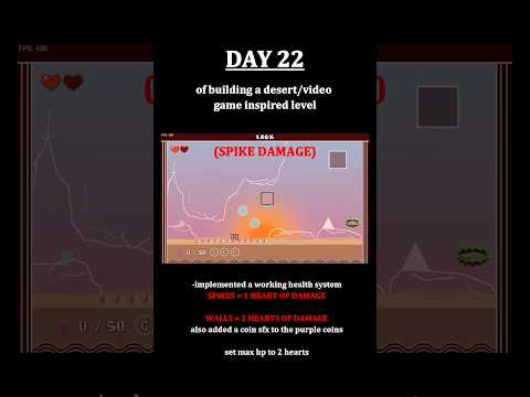 DAY 22 of building a level  #geometrydash #gdupdate #gd #youtubeshorts #shorts #gaming #building