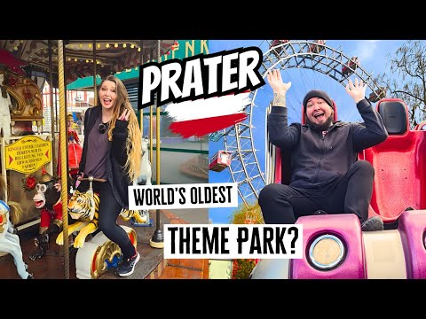 FIRST TIME at AUSTRIA&#39;S oldest theme park: PRATER in VIENNA! 🇦🇹