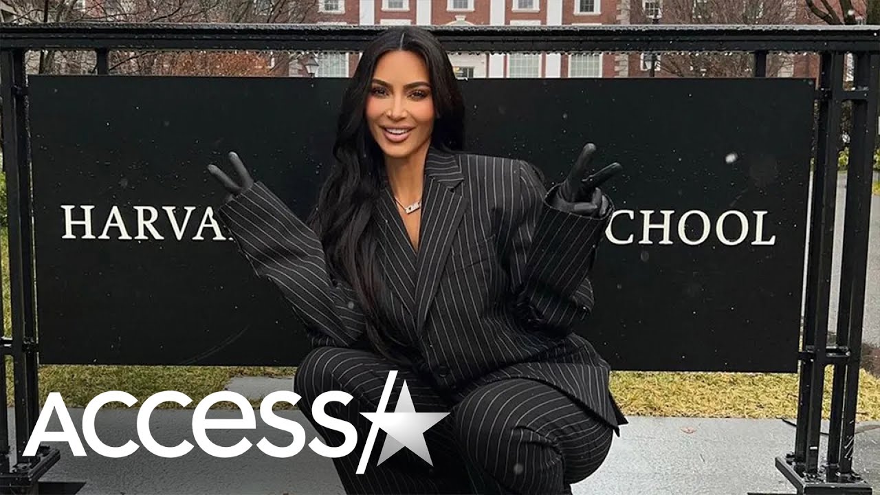 Kim Kardashian SURPRISES Harvard Business School Students With Guest Lecture