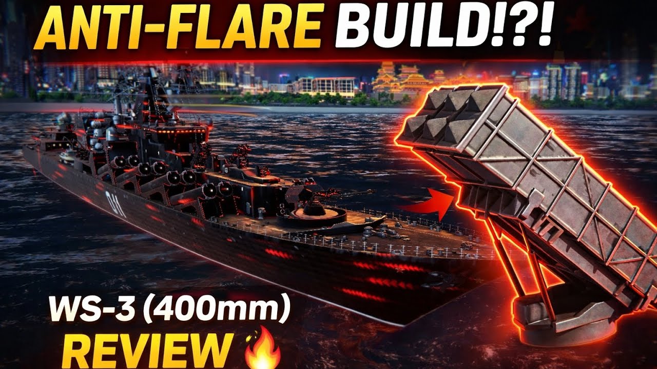 ANTI-FLARE RF VARYAG?! 😱 | WS-3 (400mm) GL Review | Modern Warships
