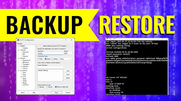 How to Backup a Network Switch With PuTTY