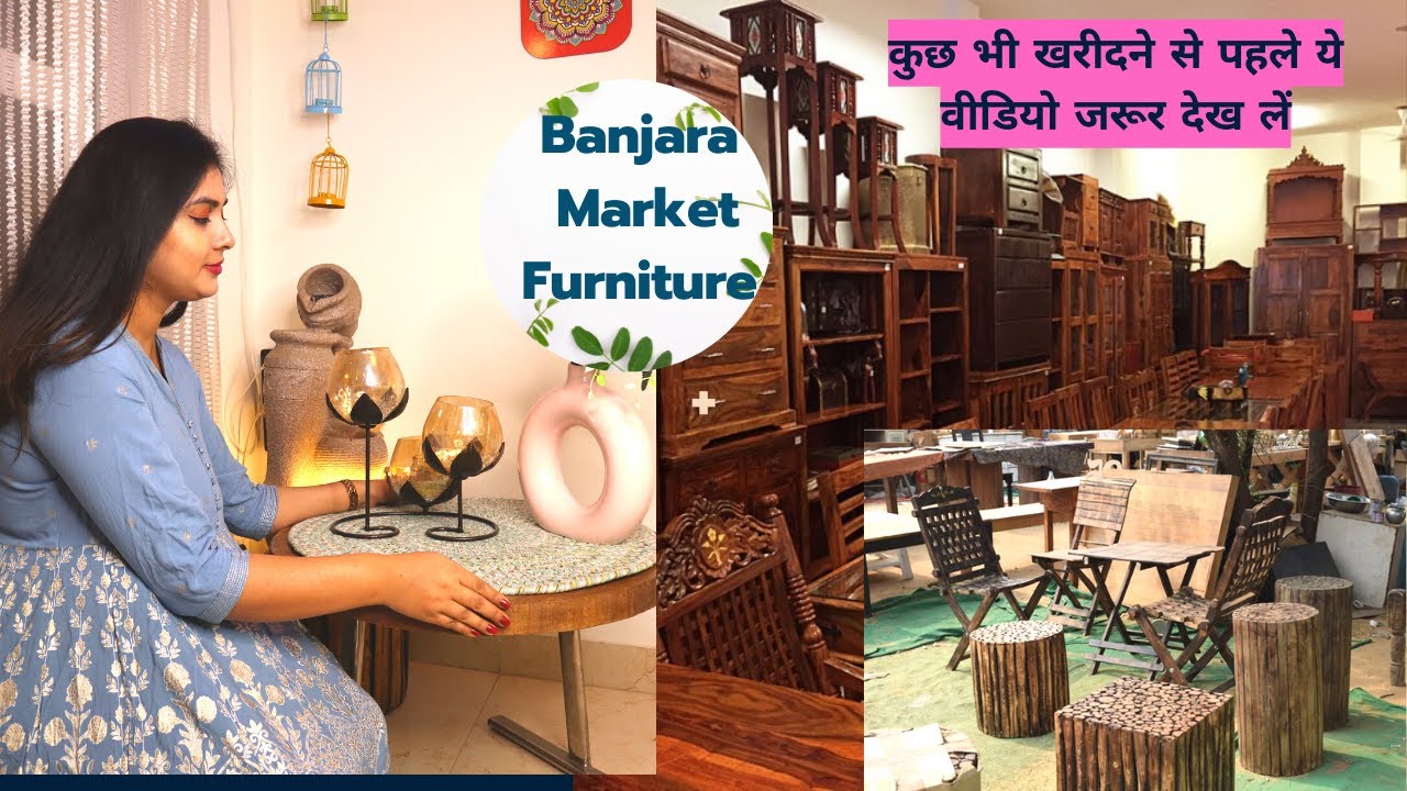 Banjara Market Gurgaon Home Decor Furniture Haul YouTube