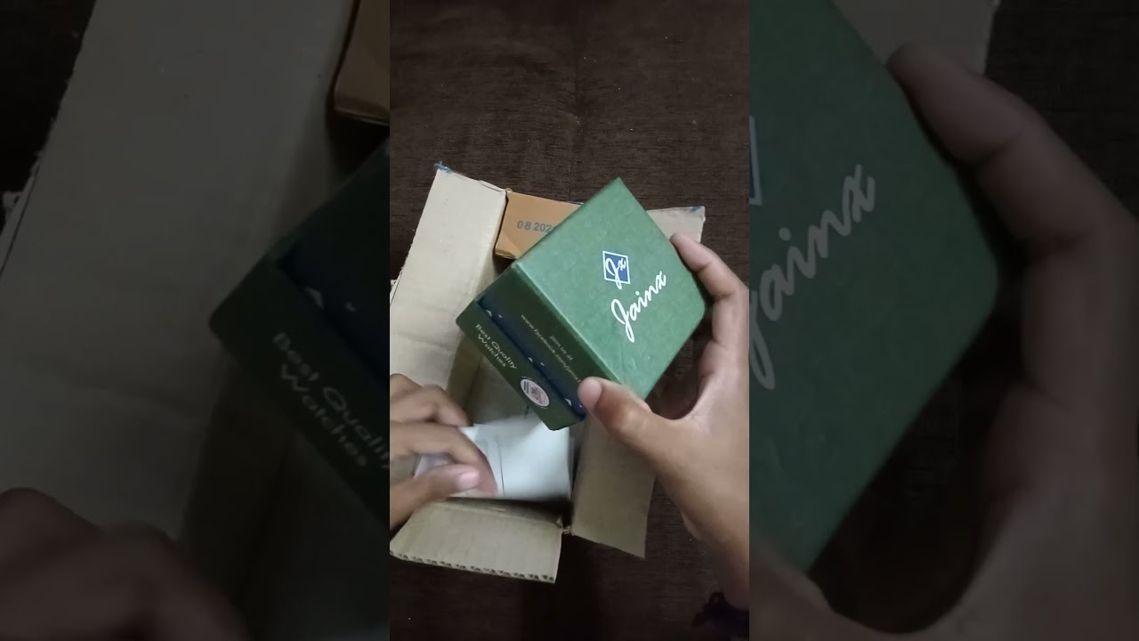 Unboxing JainX JW602 Black Day Date Analog Watch Women Flipkart Shopping Watches