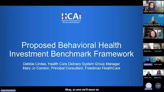 November 2024 | OHCA Investment and Payment Workgroup