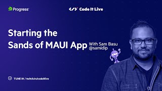dotNET Dev Show: Starting the Sands of MAUI App