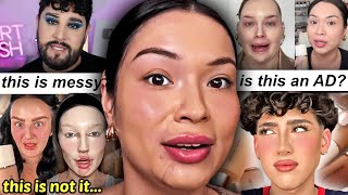 These influencers are in trouble...(viral foundation gone wrong)