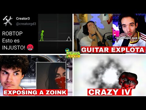 RobTop FUNADOš GUITAR EXPLOTA contra KERORO𤬠EXPOSING a ZOINKšCRAZY IVš„ - NEWS DASH
