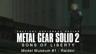 Metal Gear Solid 2 Model Museum #1 - Raiden