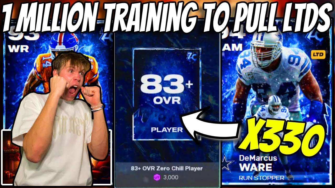 I Spent 1 Million TRAINING Opening Zero Chill Packs!! I NEED TO PULL AN LTD!!