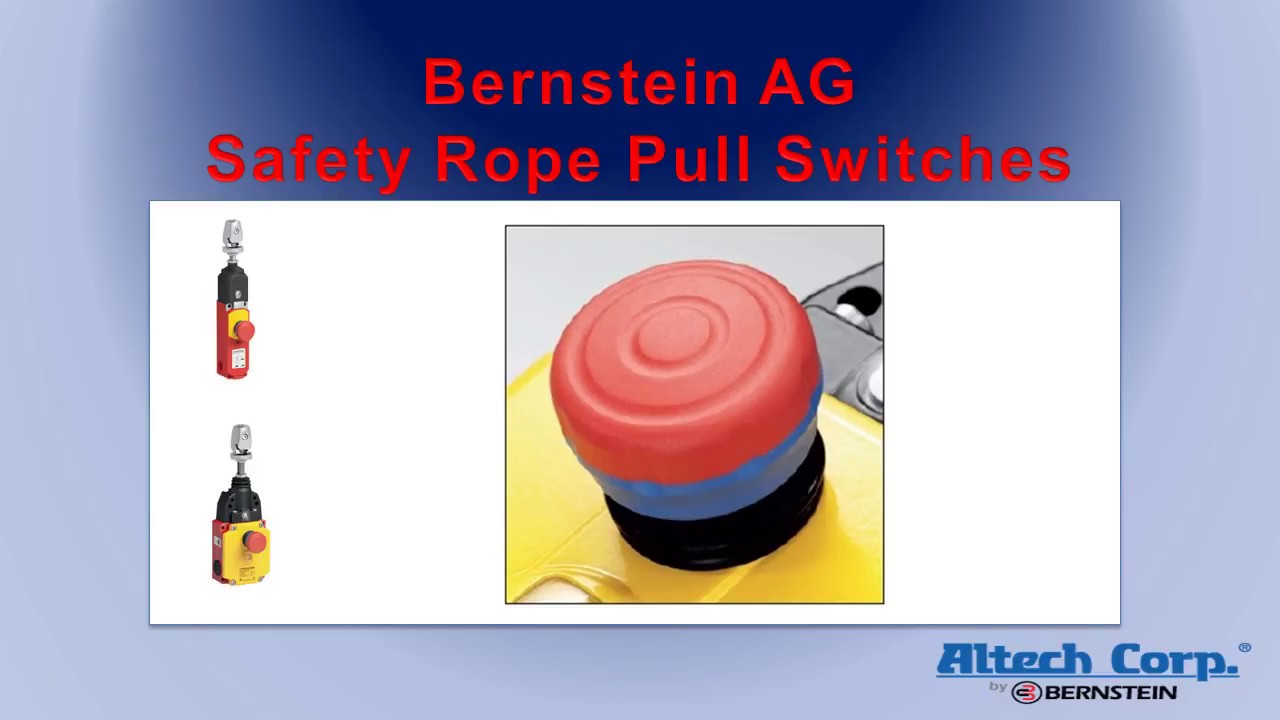 Rope Pull Switches from Altech - YouTube