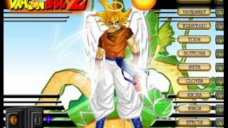 Dragon ball z goku dress up Game Goku dress/ Games for kids screenshot 1