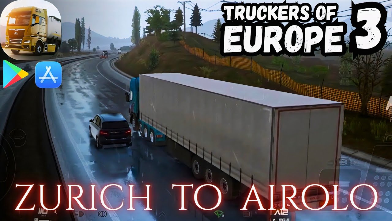 INSANE Scania Trip in Swiss Mountains! 🏔️ Truckers of Europe 3