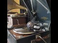 藤山 一郎・渡邊 はま子 ♪東京の夜♪ 1947年 78rpm record. Columbia Model No G ー 241 phonograph