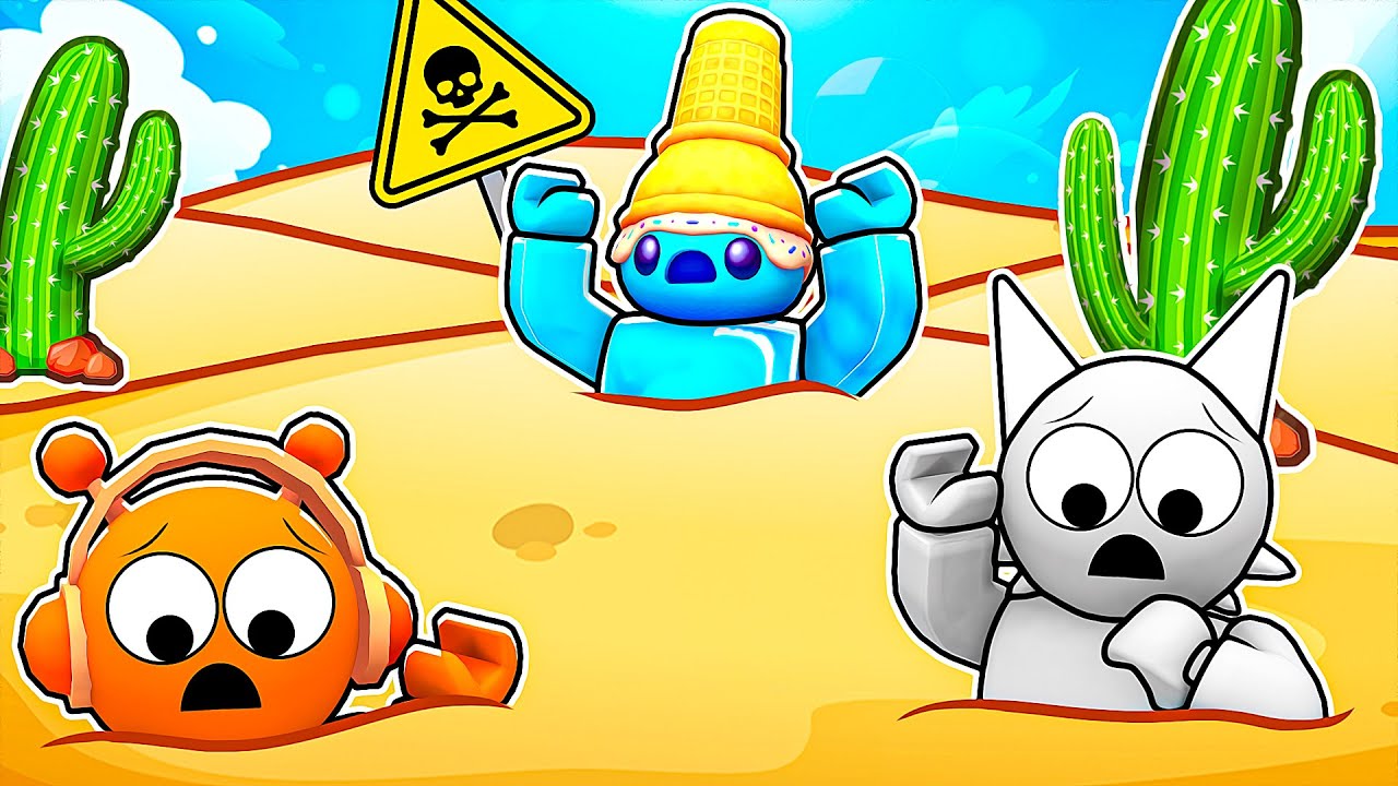 Sprunkis TEST ALL FOOD Traps in Roblox Quicksand (Incredibox