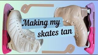 Making My Skates Tan!