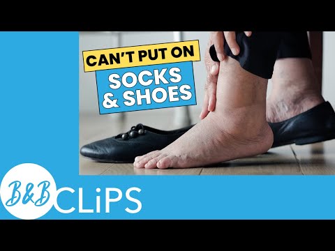 Improve Mobility To EASILY Put On Shoes With Arthritis 3 Exercises pt 1