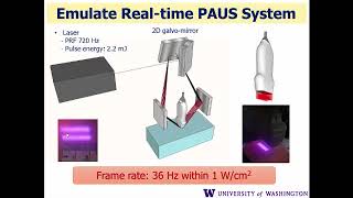 Optimization of the Laser Irradiation Pattern in a High Frame Rate Integrated Photoacoustic