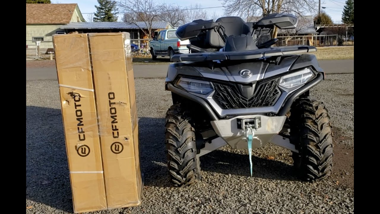 Cf Moto Cforce 600 Touring Bumpers Part 1 Front Bumper Youtube